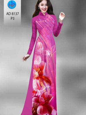 Vải áo dài hoa in 3D mới ra AD 8137 27 1596770521 210 Vai ao dai hoa in 3D moi ra AD 8137