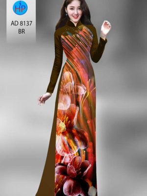Vải áo dài hoa in 3D mới ra AD 8137 28 1596770521 320 Vai ao dai hoa in 3D moi ra AD 8137