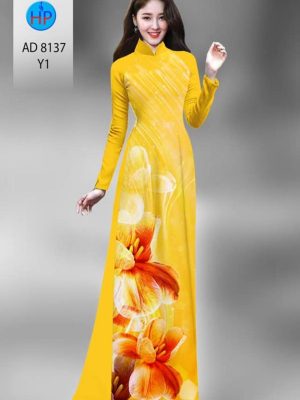 Vải áo dài hoa in 3D mới ra AD 8137 26 1596770521 768 Vai ao dai hoa in 3D moi ra AD 8137
