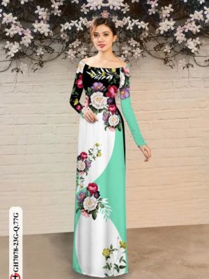 Vải áo dài hoa in 3D mới ra AD GH7087 22 1596771617 709 Vai ao dai hoa in 3D moi ra AD GH7087