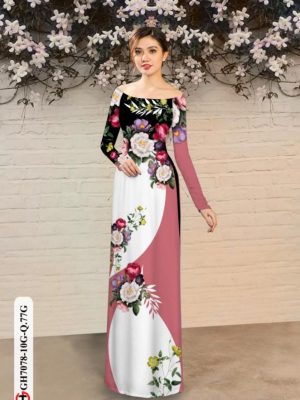 Vải áo dài hoa in 3D mới ra AD GH7087 28 1596771618 154 Vai ao dai hoa in 3D moi ra AD GH7087