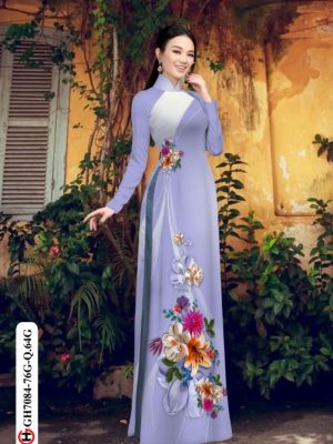 Vải áo dài hoa in 3D mới ra AD GH7084 18 1596854345 799 Vai ao dai hoa in 3D moi ra AD GH7084