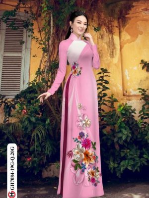 Vải áo dài hoa in 3D mới ra AD GH7084 27 1596854346 863 Vai ao dai hoa in 3D moi ra AD GH7084
