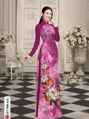 Vải áo dài hoa in 3D mới ra AD HT7088 20 1596854837 112 Vai ao dai hoa in 3D moi ra AD HT7088