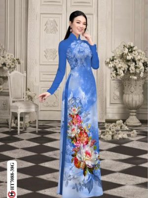 Vải áo dài hoa in 3D mới ra AD HT7088 22 1596854837 557 Vai ao dai hoa in 3D moi ra AD HT7088