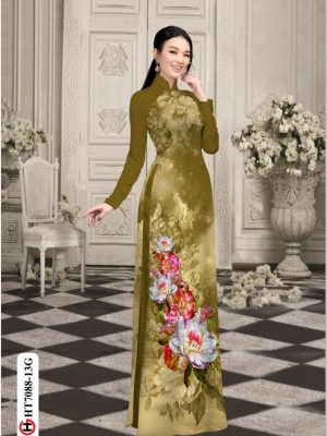 Vải áo dài hoa in 3D mới ra AD HT7088 27 1596854838 70 Vai ao dai hoa in 3D moi ra AD HT7088