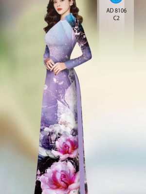 Vải áo dài hoa in 3D kiểu mới AD 8016 22 1596854986 13 Vai ao dai hoa in 3D kieu moi AD 8016