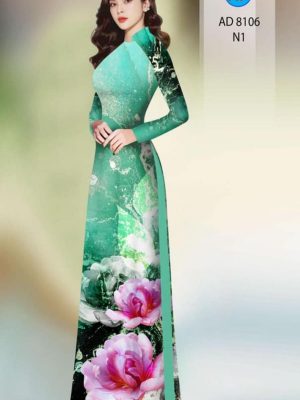 Vải áo dài hoa in 3D kiểu mới AD 8016 28 1596854986 749 Vai ao dai hoa in 3D kieu moi AD 8016