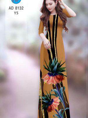 Vải áo dài hoa in 3D kiểu mới AD 8132 24 1596856880 545 Vai ao dai hoa in 3D kieu moi AD 8132