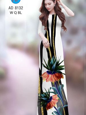 Vải áo dài hoa in 3D kiểu mới AD 8132 32 1596856881 126 Vai ao dai hoa in 3D kieu moi AD 8132