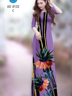 Vải áo dài hoa in 3D kiểu mới AD 8132 34 1596856882 559 Vai ao dai hoa in 3D kieu moi AD 8132