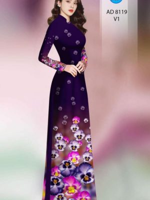 Vải áo dài hoa in 3D thiết kế 2020 AD 8119 23 1596857159 105 Vai ao dai hoa in 3D thiet ke 2020 AD