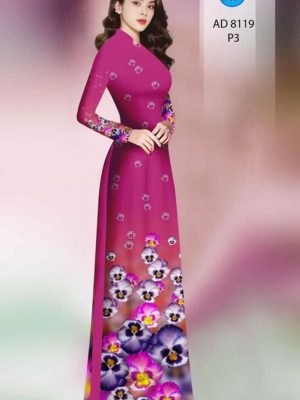 Vải áo dài hoa in 3D thiết kế 2020 AD 8119 24 1596857159 132 Vai ao dai hoa in 3D thiet ke 2020 AD