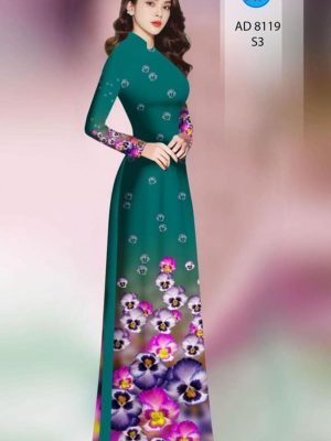 Vải áo dài hoa in 3D thiết kế 2020 AD 8119 25 1596857159 199 Vai ao dai hoa in 3D thiet ke 2020 AD