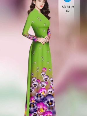 Vải áo dài hoa in 3D thiết kế 2020 AD 8119 22 1596857159 264 Vai ao dai hoa in 3D thiet ke 2020 AD