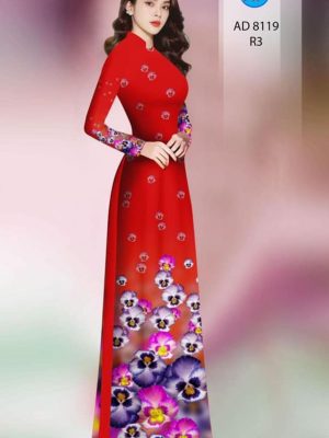 Vải áo dài hoa in 3D thiết kế 2020 AD 8119 28 1596857160 405 Vai ao dai hoa in 3D thiet ke 2020 AD