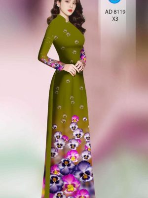 Vải áo dài hoa in 3D thiết kế 2020 AD 8119 30 1596857160 924 Vai ao dai hoa in 3D thiet ke 2020 AD