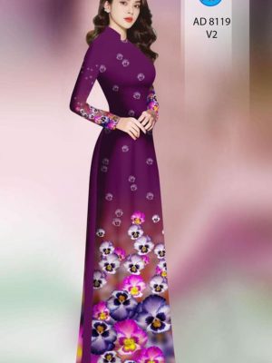 Vải áo dài hoa in 3D thiết kế 2020 AD 8119 27 1596857160 92 Vai ao dai hoa in 3D thiet ke 2020 AD