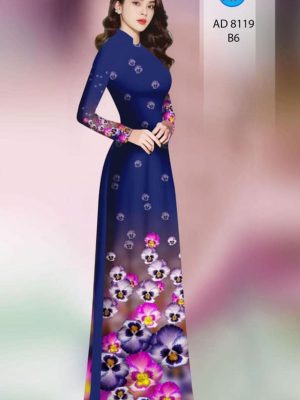 Vải áo dài hoa in 3D thiết kế 2020 AD 8119 34 1596857161 47 Vai ao dai hoa in 3D thiet ke 2020 AD