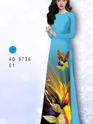 Vải áo dài hoa in 3D thiết kế 2020 AD 9736 22 1596857293 222 Vai ao dai hoa in 3D thiet ke 2020 AD