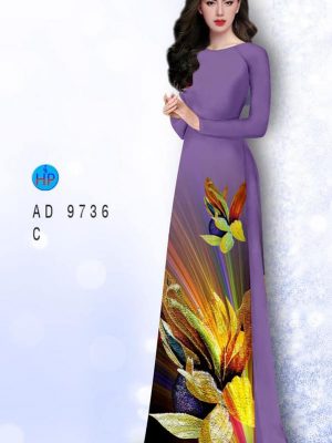 Vải áo dài hoa in 3D thiết kế 2020 AD 9736 20 1596857293 852 Vai ao dai hoa in 3D thiet ke 2020 AD