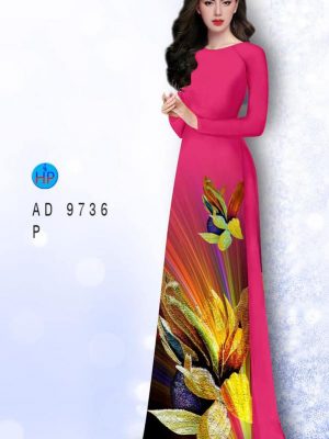 Vải áo dài hoa in 3D thiết kế 2020 AD 9736 23 1596857294 470 Vai ao dai hoa in 3D thiet ke 2020 AD