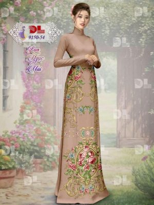 1596860600 105 Vai Ao Dai Lua Ngoc Mai Hoa Hong thiet ke