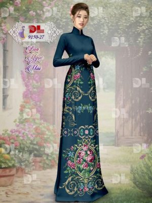1596860601 127 Vai Ao Dai Lua Ngoc Mai Hoa Hong thiet ke