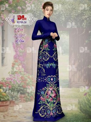 1596860601 27 Vai Ao Dai Lua Ngoc Mai Hoa Hong thiet ke