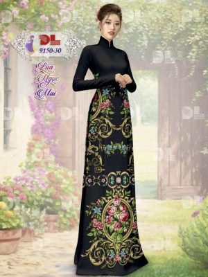 1596860601 783 Vai Ao Dai Lua Ngoc Mai Hoa Hong thiet ke