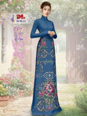 1596860602 957 Vai Ao Dai Lua Ngoc Mai Hoa Hong thiet ke