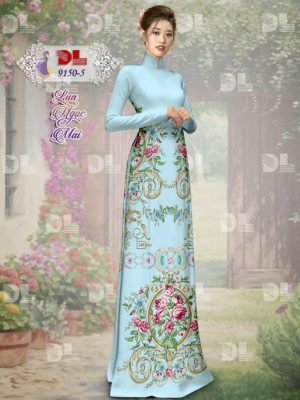 1596860603 252 Vai Ao Dai Lua Ngoc Mai Hoa Hong thiet ke
