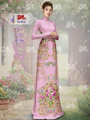 1596860603 416 Vai Ao Dai Lua Ngoc Mai Hoa Hong thiet ke