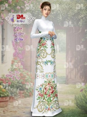 1596860603 477 Vai Ao Dai Lua Ngoc Mai Hoa Hong thiet ke