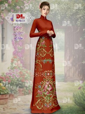 1596860604 253 Vai Ao Dai Lua Ngoc Mai Hoa Hong thiet ke