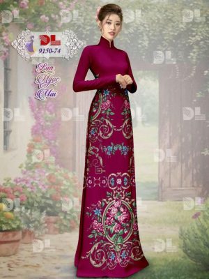 1596860604 905 Vai Ao Dai Lua Ngoc Mai Hoa Hong thiet ke