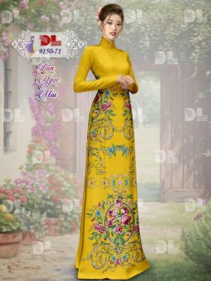 1596860605 277 Vai Ao Dai Lua Ngoc Mai Hoa Hong thiet ke