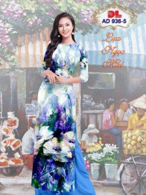 Vải Áo Dài Lụa Ngọc Mai Hoa In 3D kiểu mới AD 936 19 1596860813 419 Vai Ao Dai Lua Ngoc Mai Hoa In 3D kieu