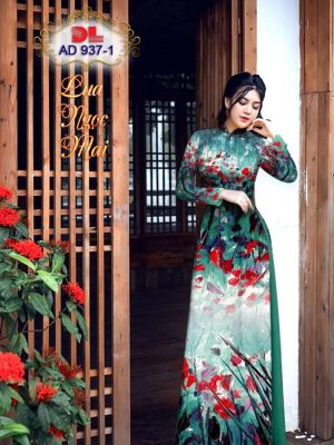Vải Áo Dài Lụa Ngọc Mai Hoa In 3D kiểu mới AD 937 15 1596860940 847 Vai Ao Dai Lua Ngoc Mai Hoa In 3D kieu