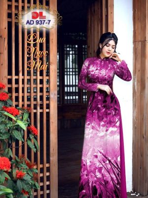 Vải Áo Dài Lụa Ngọc Mai Hoa In 3D kiểu mới AD 937 17 1596860941 33 Vai Ao Dai Lua Ngoc Mai Hoa In 3D kieu