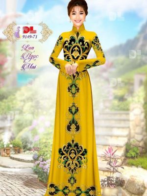Vải Áo Dài Lụa Ngọc Mai Hoa Văn kiểu mới AD 9149 31 1596861085 282 Vai Ao Dai Lua Ngoc Mai Hoa Van kieu moi