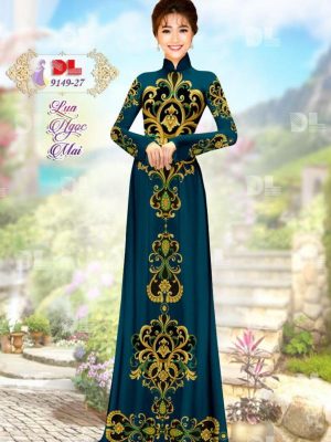 Vải Áo Dài Lụa Ngọc Mai Hoa Văn kiểu mới AD 9149 42 1596861087 71 Vai Ao Dai Lua Ngoc Mai Hoa Van kieu moi