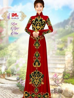 Vải Áo Dài Lụa Ngọc Mai Hoa Văn kiểu mới AD 9149 46 1596861088 567 Vai Ao Dai Lua Ngoc Mai Hoa Van kieu moi