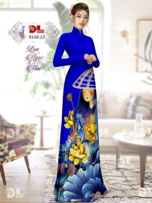 1596861225 478 Vai Ao Dai Lua Ngoc Mai Hoa Sen thiet ke