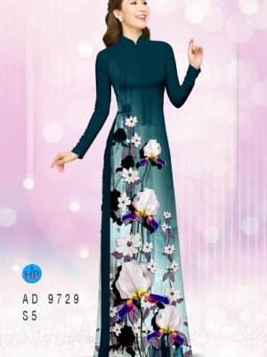 Vải áo dài hoa in 3D mới ra AD 9729 23 1597032162 111 Vai ao dai hoa in 3D moi ra AD 9729