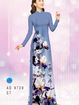 Vải áo dài hoa in 3D mới ra AD 9729 22 1597032162 598 Vai ao dai hoa in 3D moi ra AD 9729