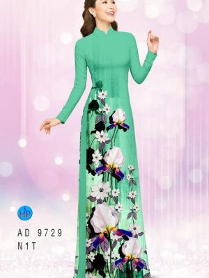 Vải áo dài hoa in 3D mới ra AD 9729 35 1597032164 544 Vai ao dai hoa in 3D moi ra AD 9729