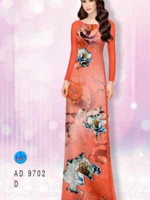 Vải áo dài hoa in 3D kiểu mới AD 9702 23 1597032554 453 Vai ao dai hoa in 3D kieu moi AD 9702