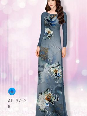 Vải áo dài hoa in 3D kiểu mới AD 9702 27 1597032555 273 Vai ao dai hoa in 3D kieu moi AD 9702