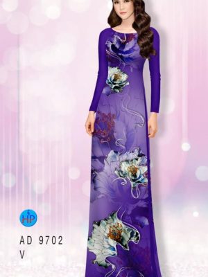 Vải áo dài hoa in 3D kiểu mới AD 9702 28 1597032555 772 Vai ao dai hoa in 3D kieu moi AD 9702